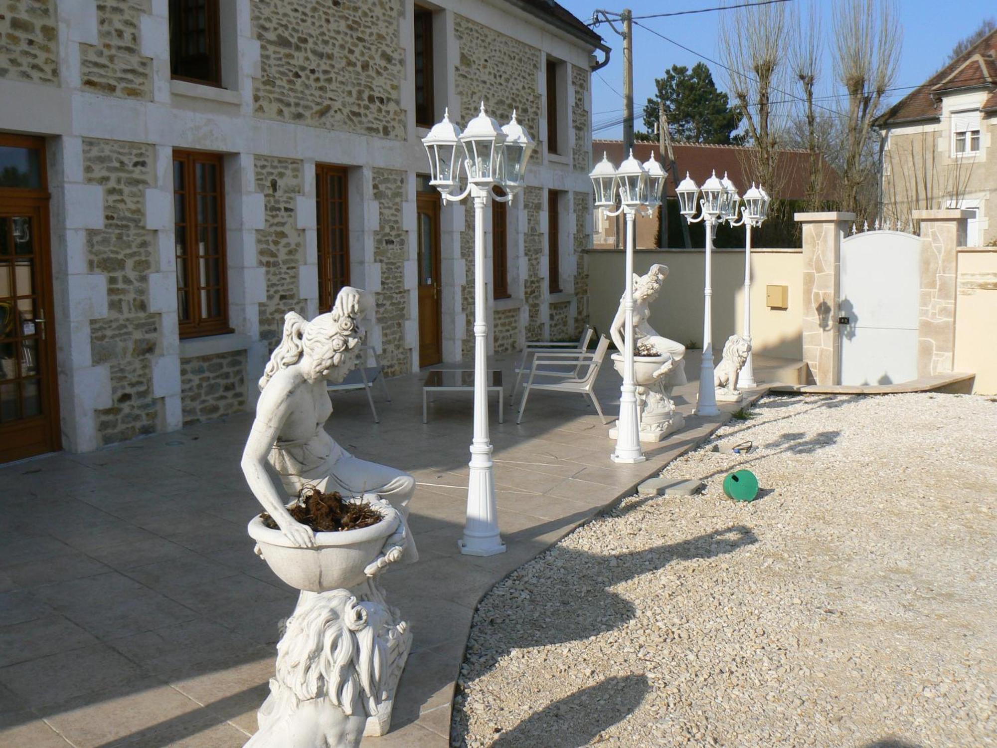 Bed and Breakfast Le Manoir Des Chapelles Venoy Екстер'єр фото